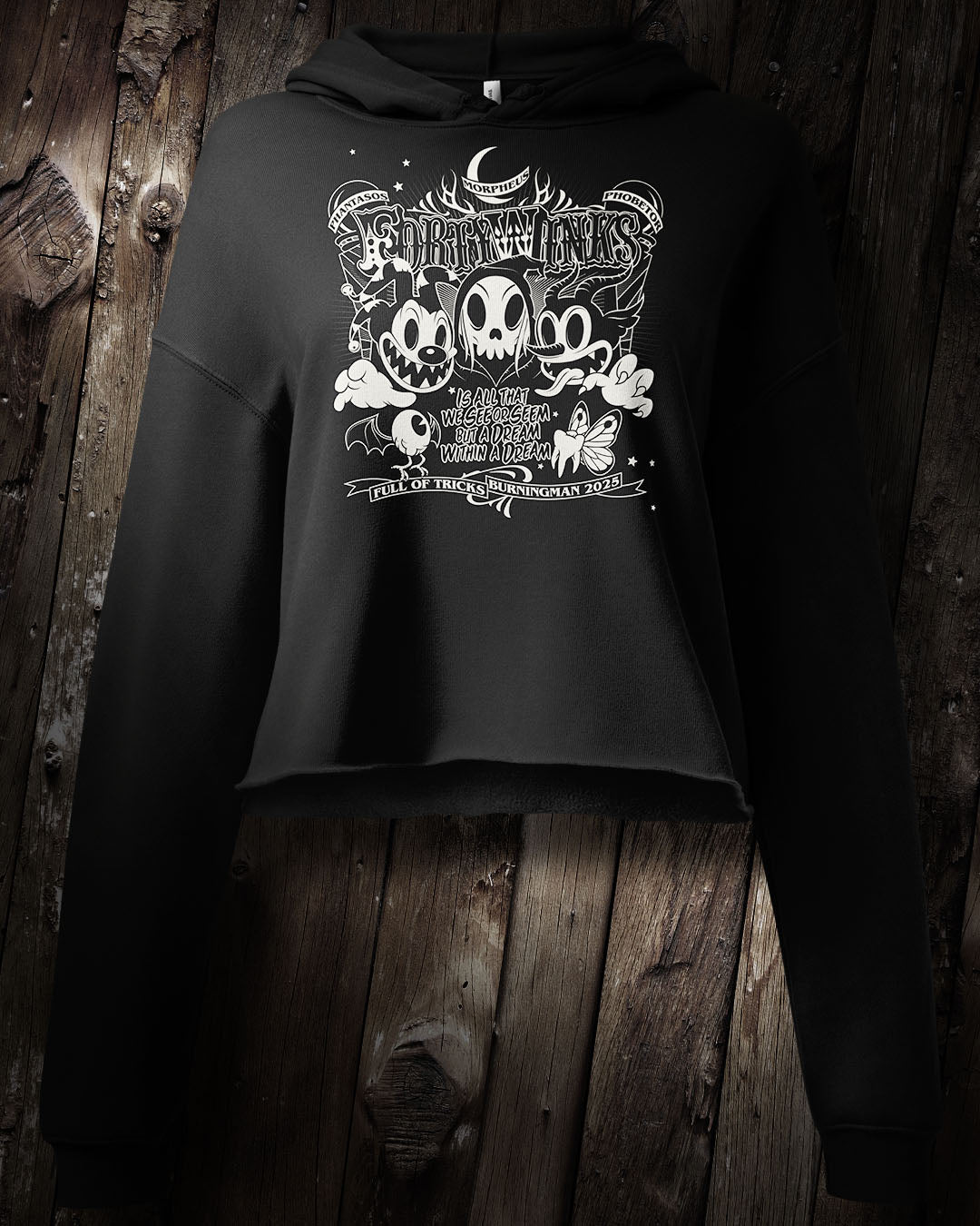 Forty Winks Crop Hoodie