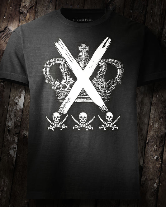 Crossed & Crownless Oversized