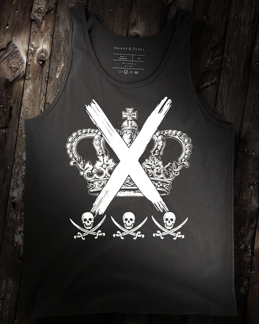 Crossed & Crownless Tank