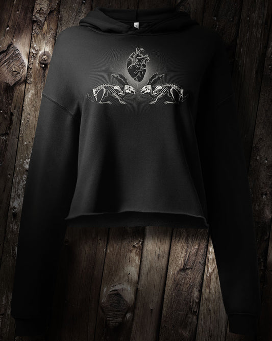 Lepus Aeternum Crop Hoodie